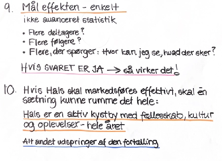 Planche: Mål effekten