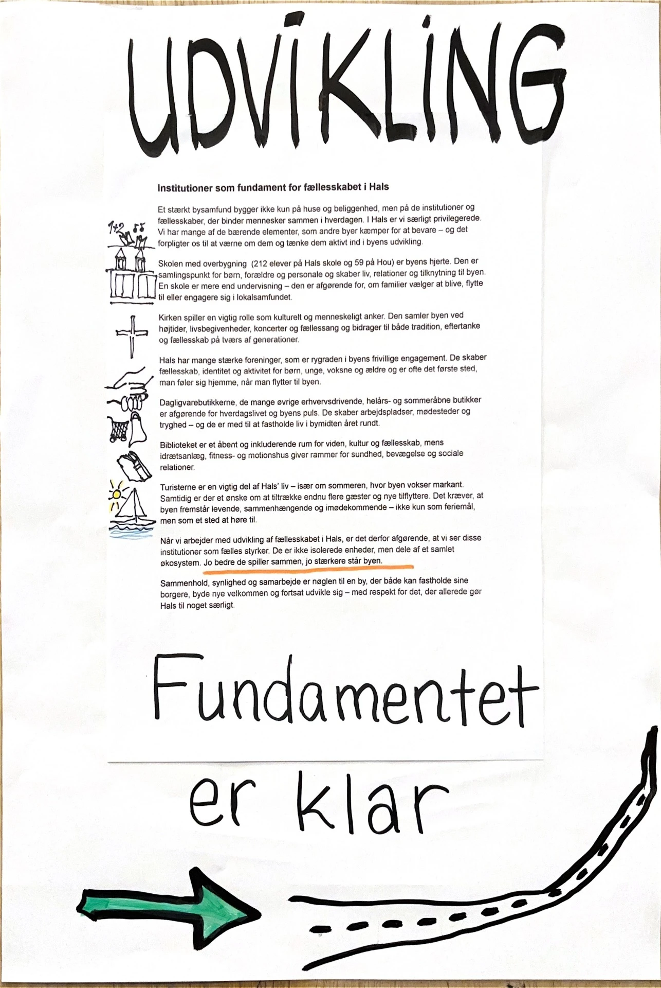 Planche med mål 4